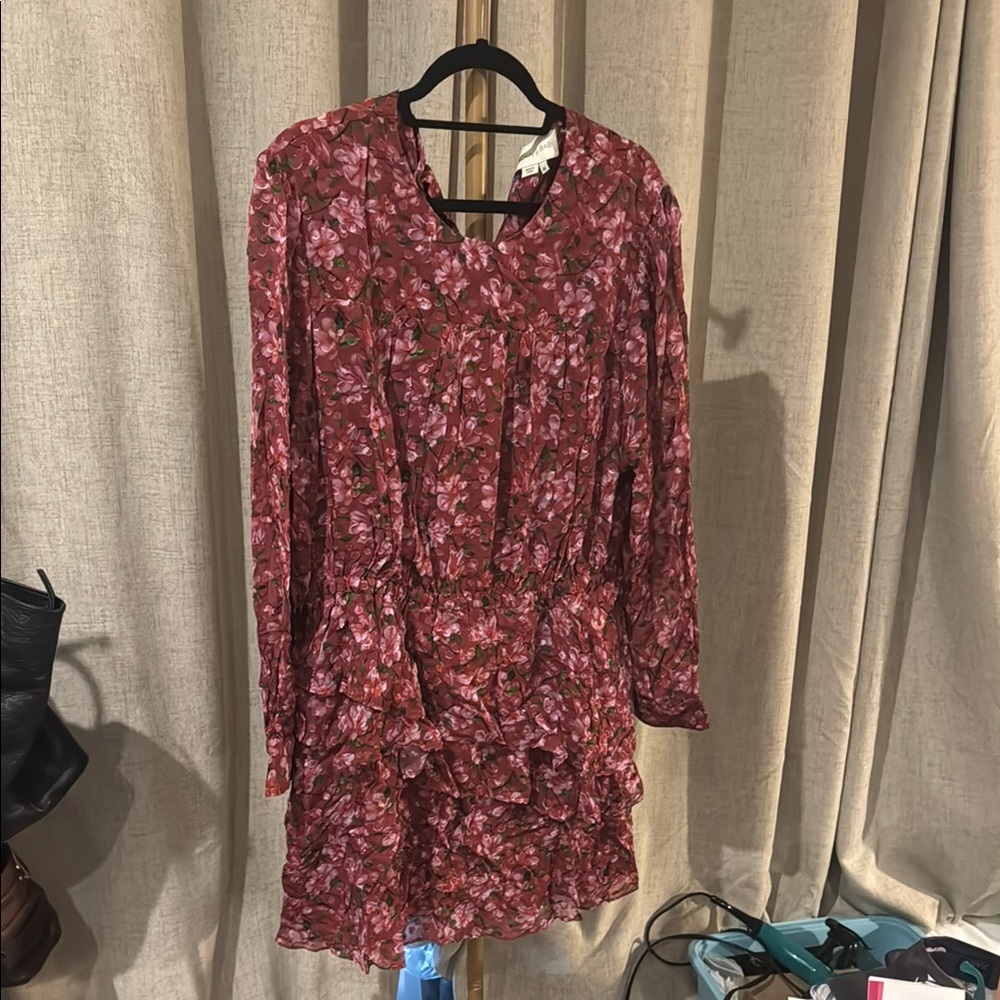 Sachin & Babi Floral Long Sleeve Dress